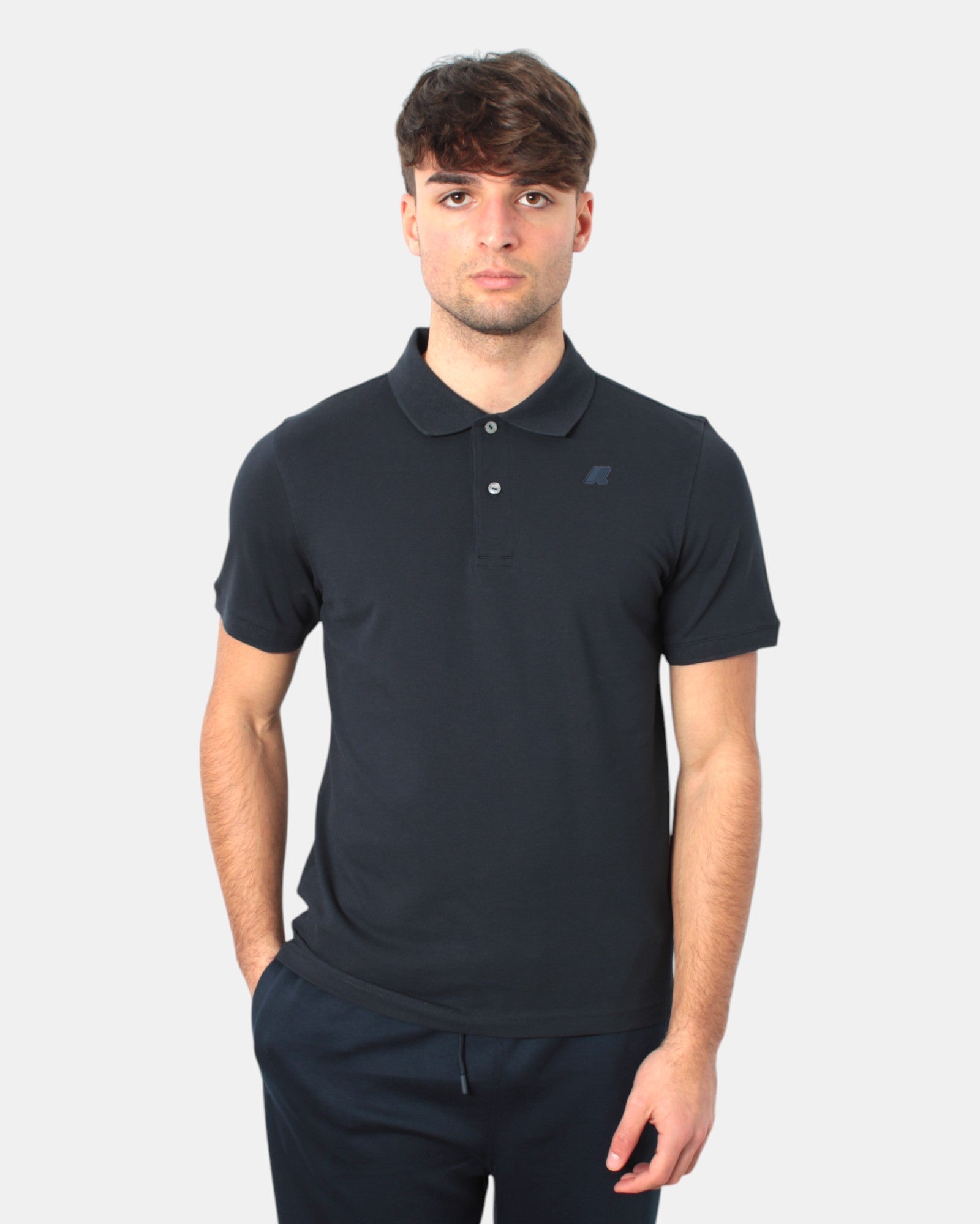 POLO A MANICA CORTA Blu K Way