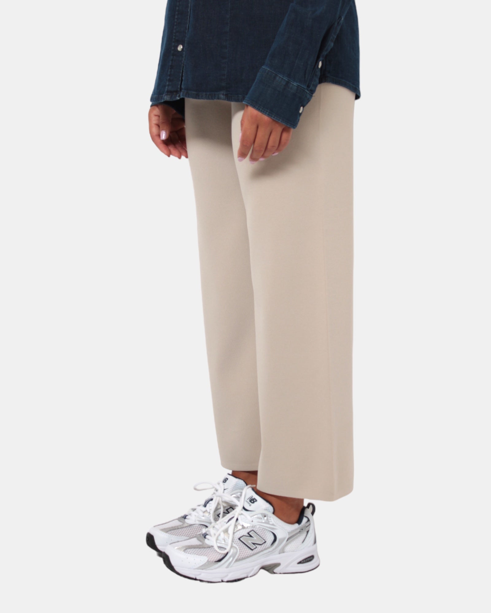 PANTALONI Beige Max Mara Leisure