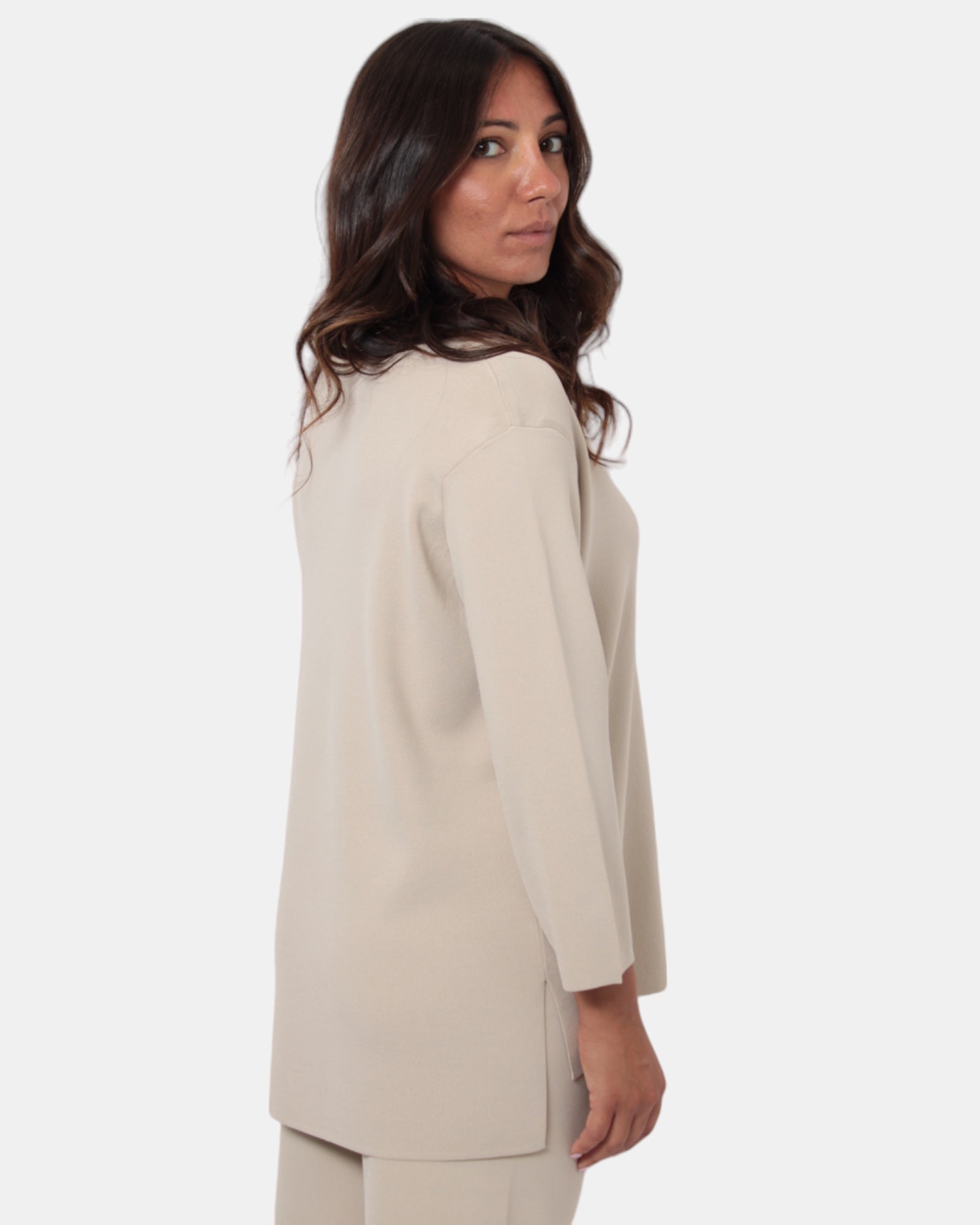 MAGLIE A GIROCOLLO Beige Max Mara Leisure