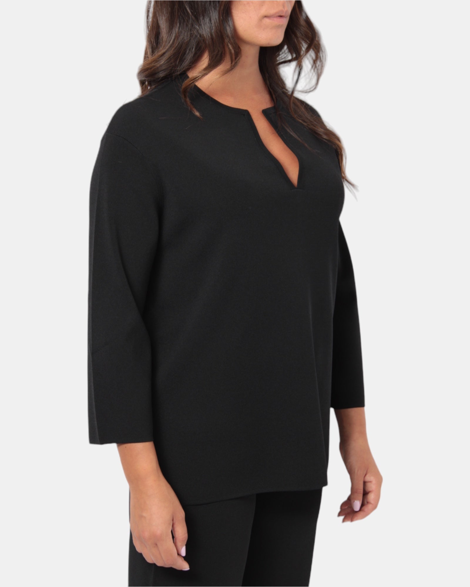 MAGLIE A GIROCOLLO Nero Max Mara Leisure