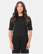 MAGLIE A GIROCOLLO Nero Max Mara Leisure