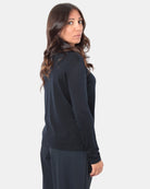 MAGLIE A GIROCOLLO Blu Max Mara Leisure