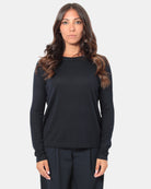 MAGLIE A GIROCOLLO Blu Max Mara Leisure