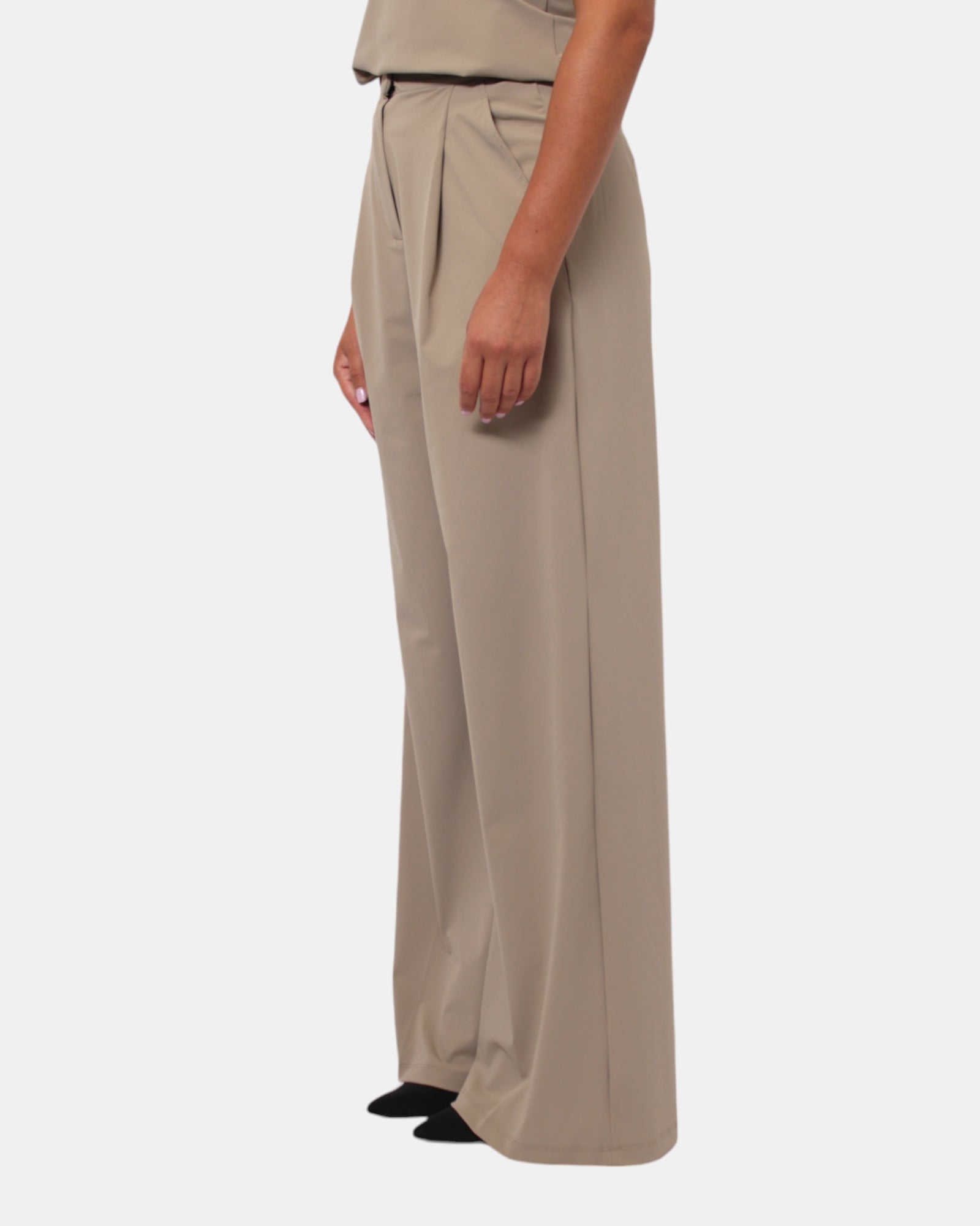 PANTALONI Tortora Max Mara Leisure