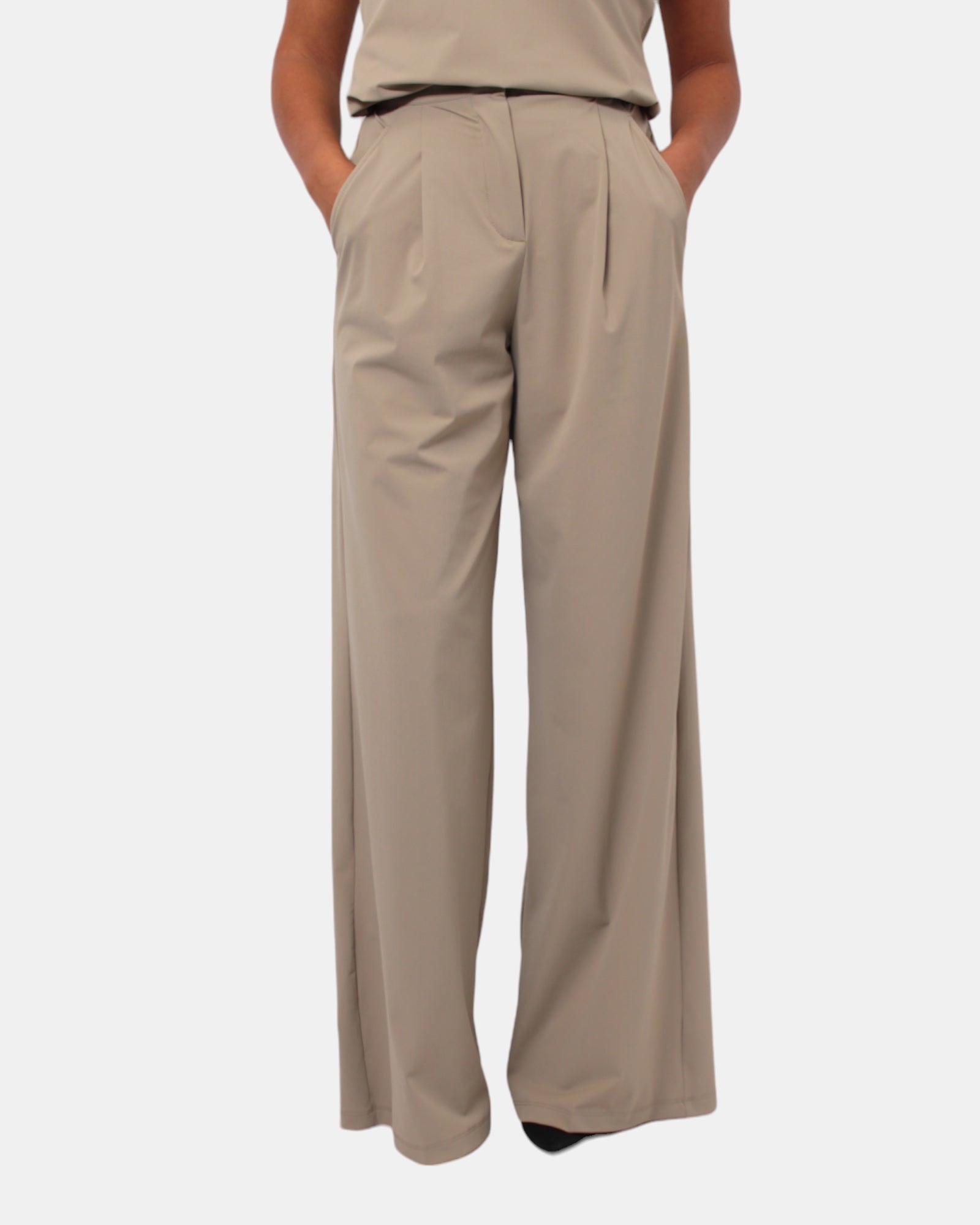 PANTALONI Tortora Max Mara Leisure