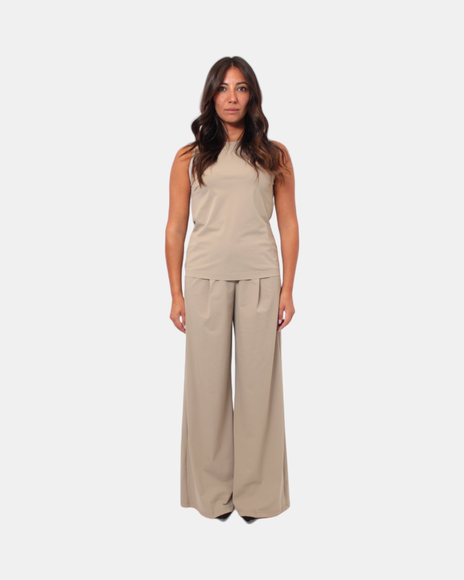 PANTALONI Tortora Max Mara Leisure