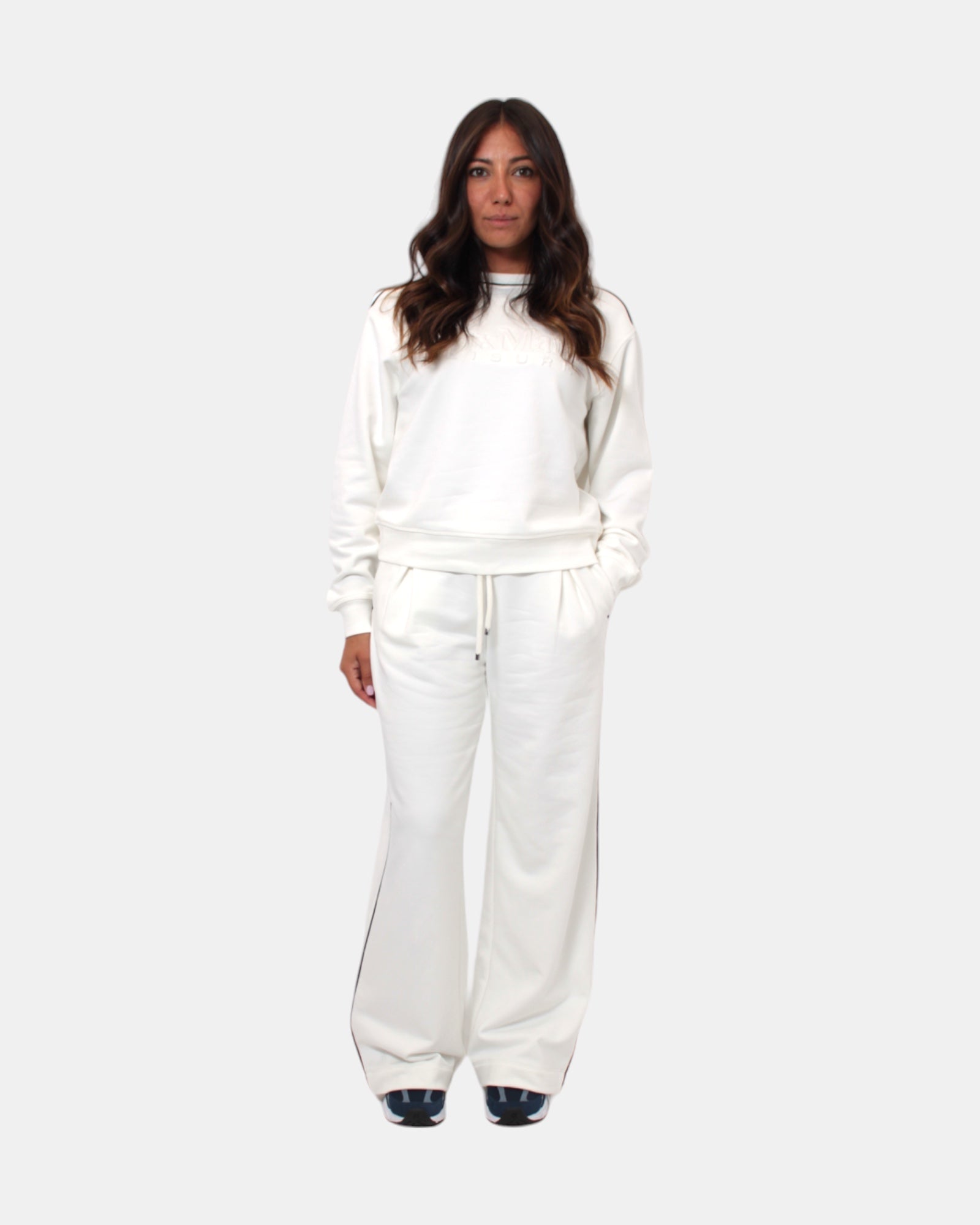 PANTALONI Bianco Max Mara Leisure