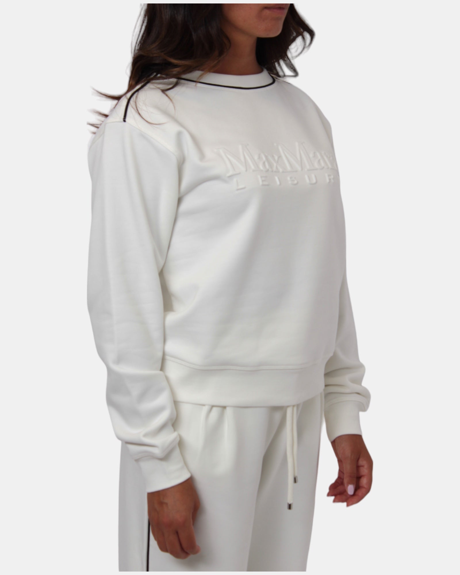 FELPE Bianco Max Mara Leisure