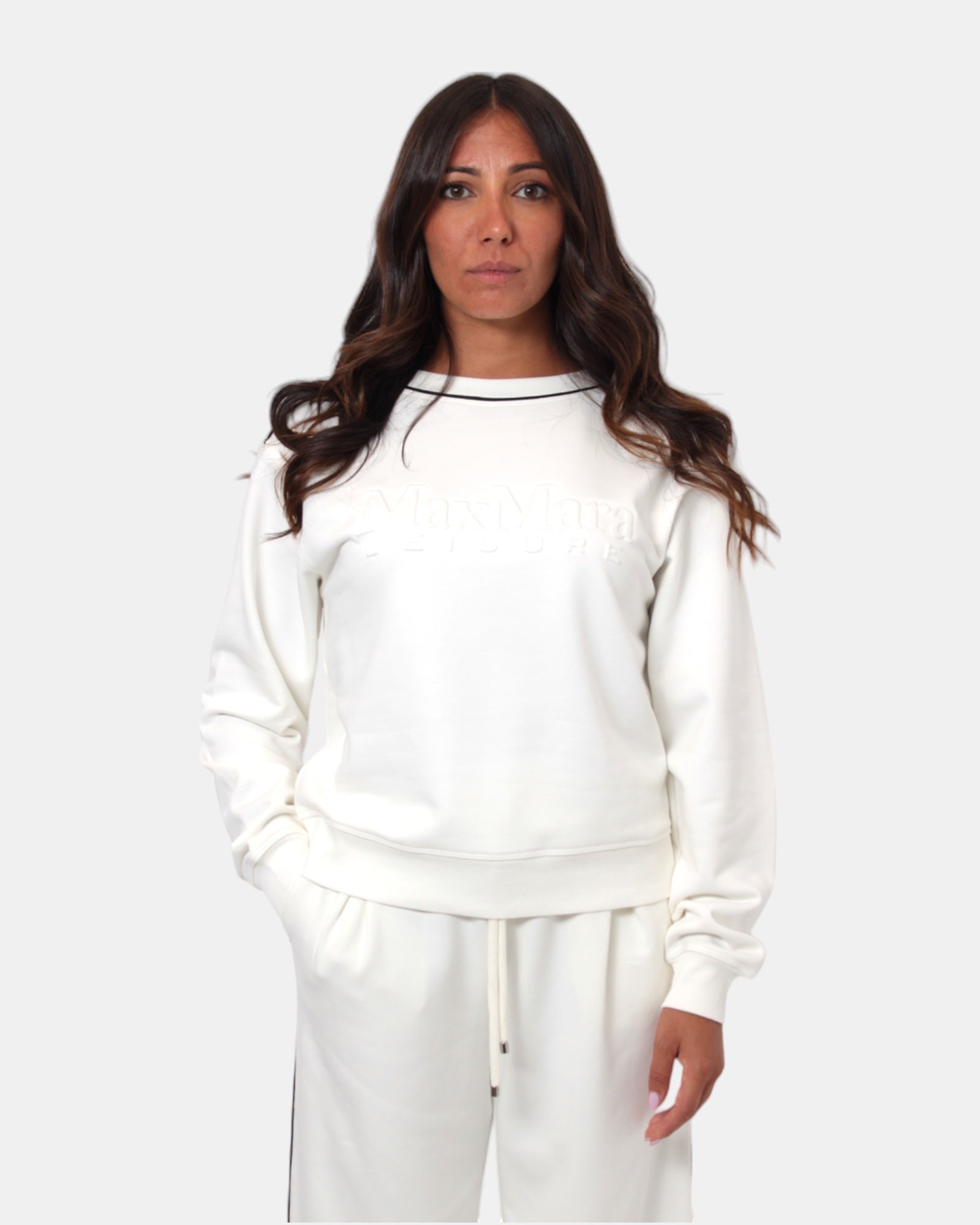 FELPE Bianco Max Mara Leisure