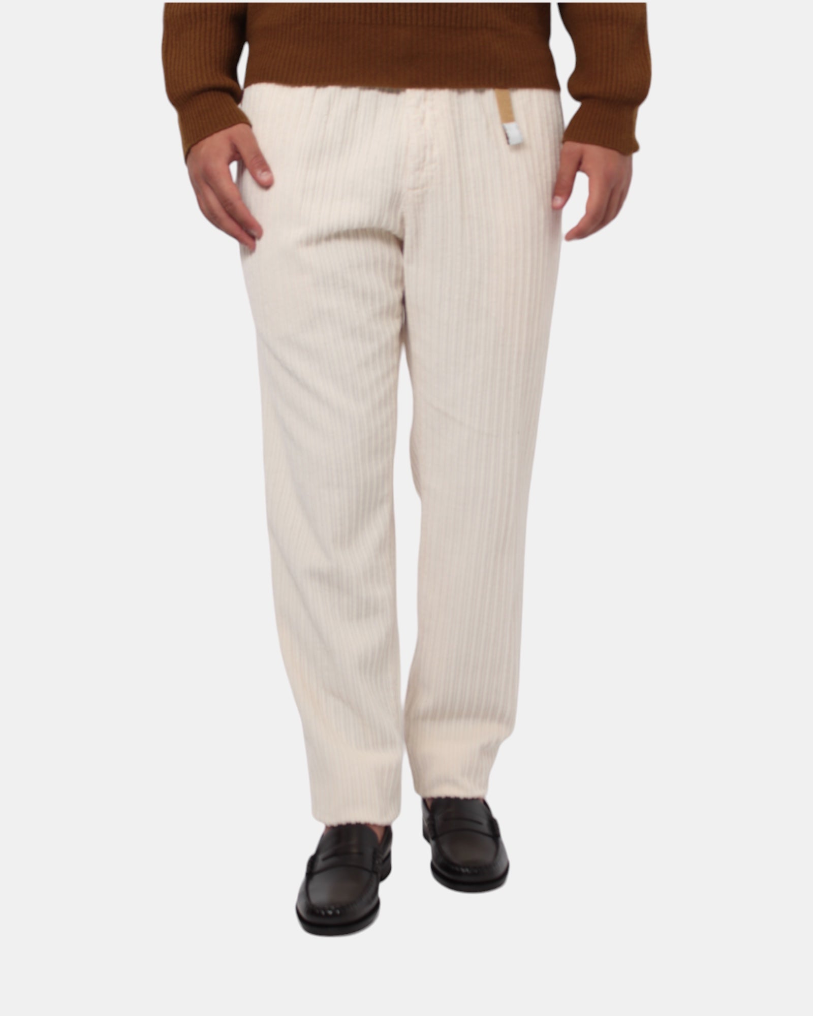 PANTALONI Bianco White Sand