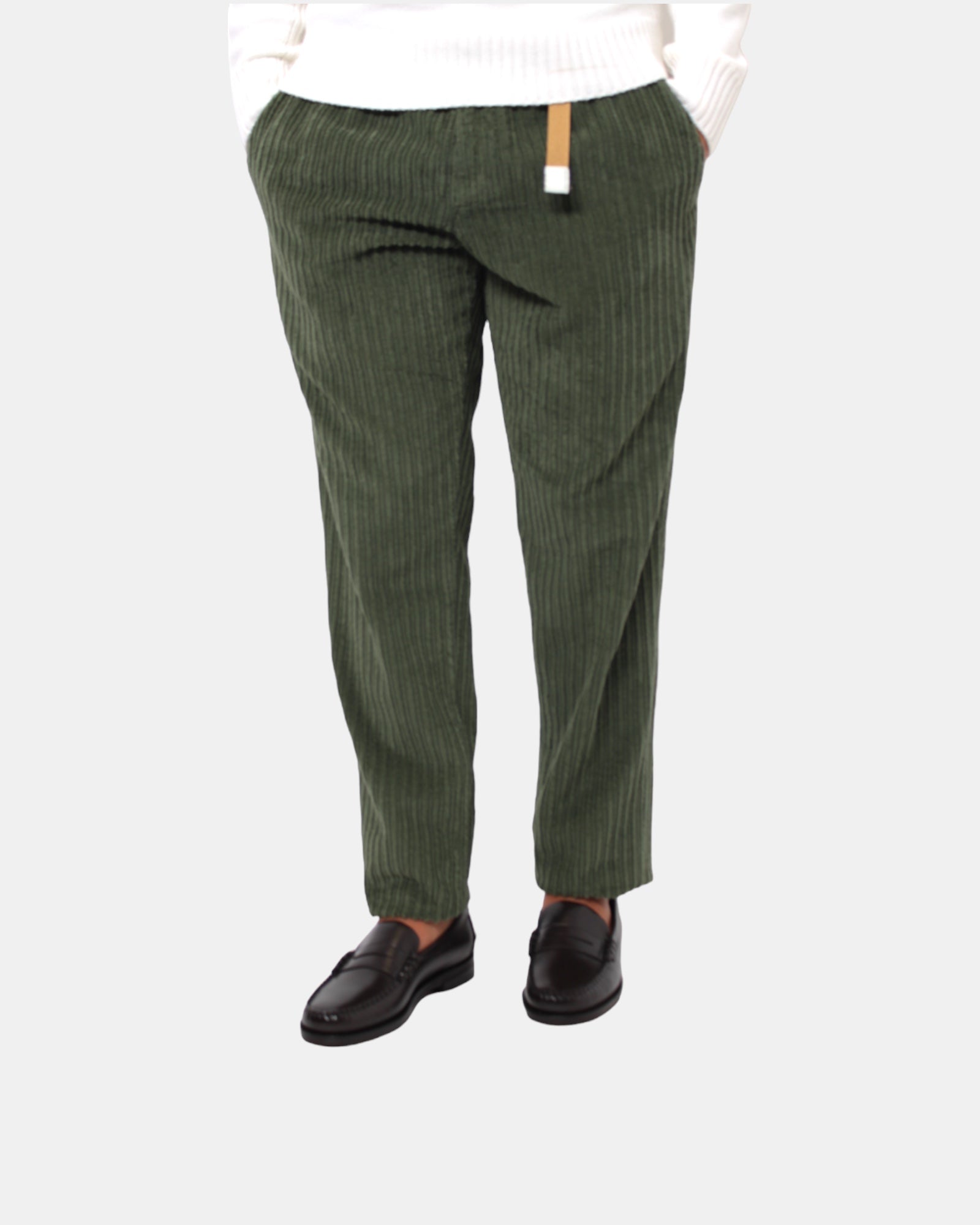 PANTALONI Verde White Sand