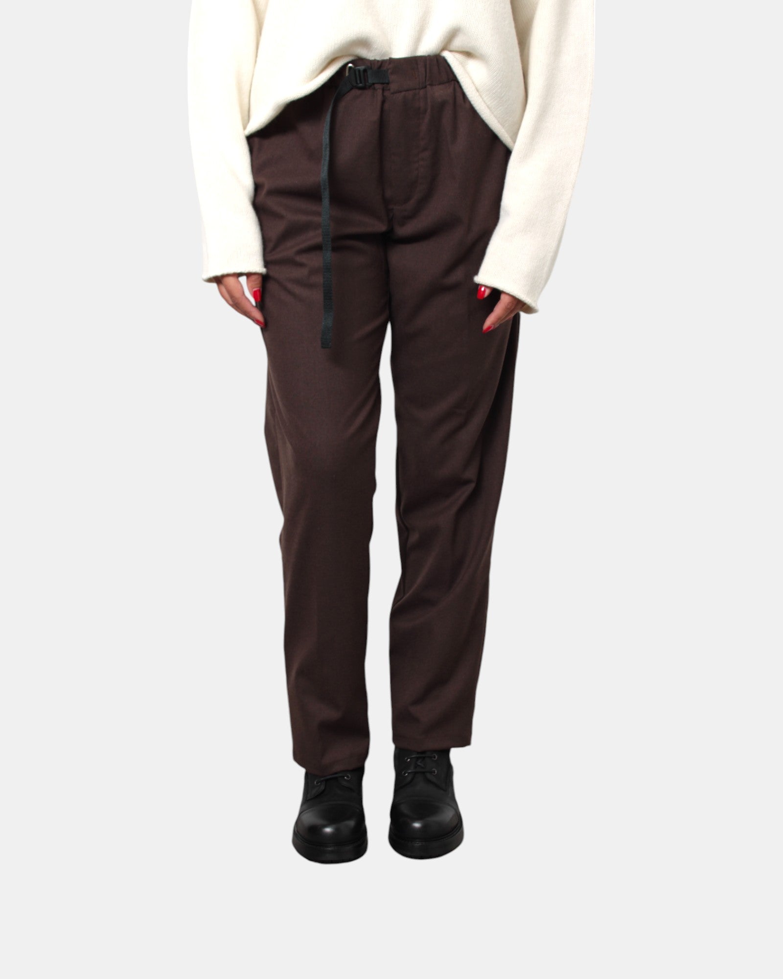 PANTALONI Nero White Sand