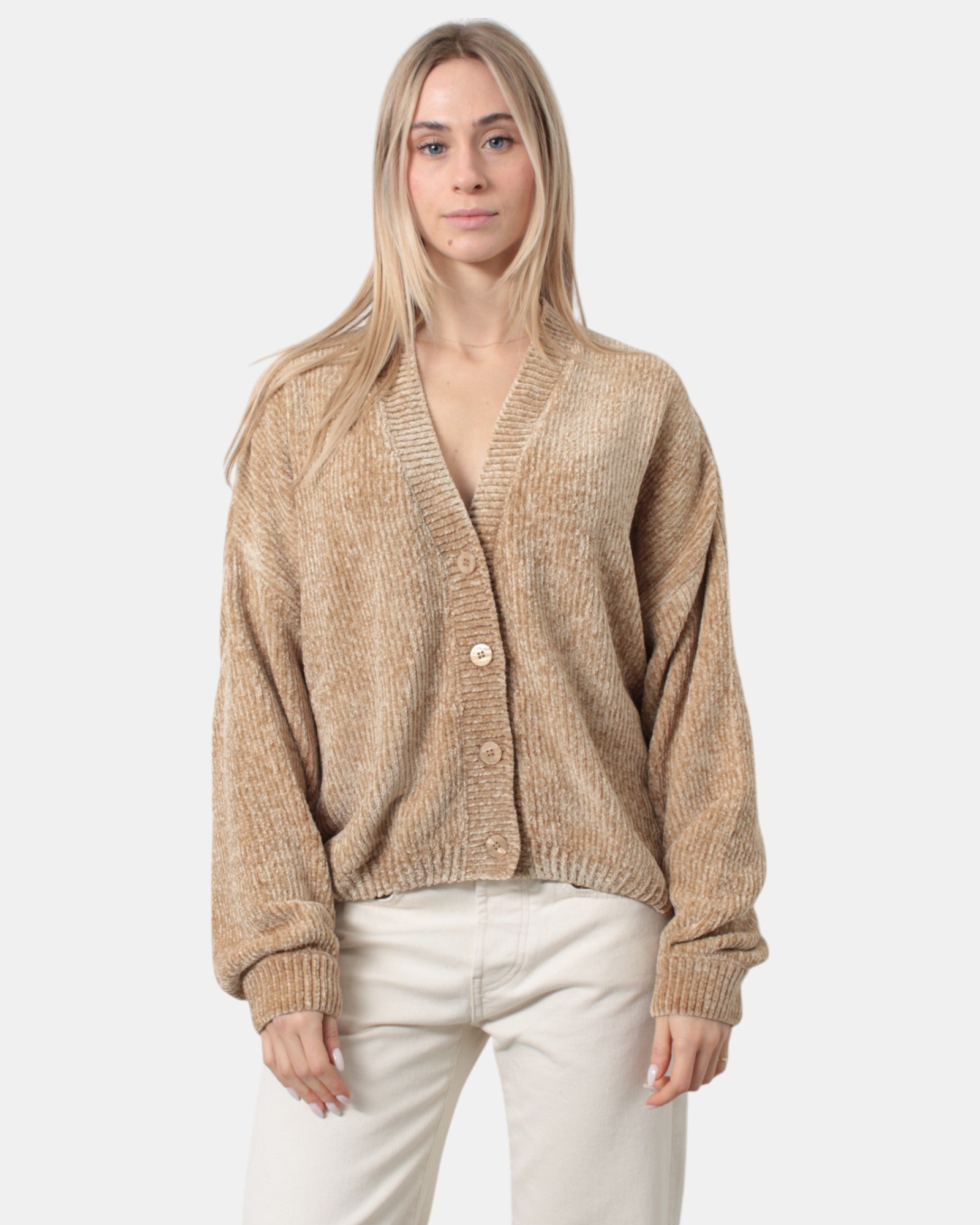 CARDIGAN Beige Meimei J