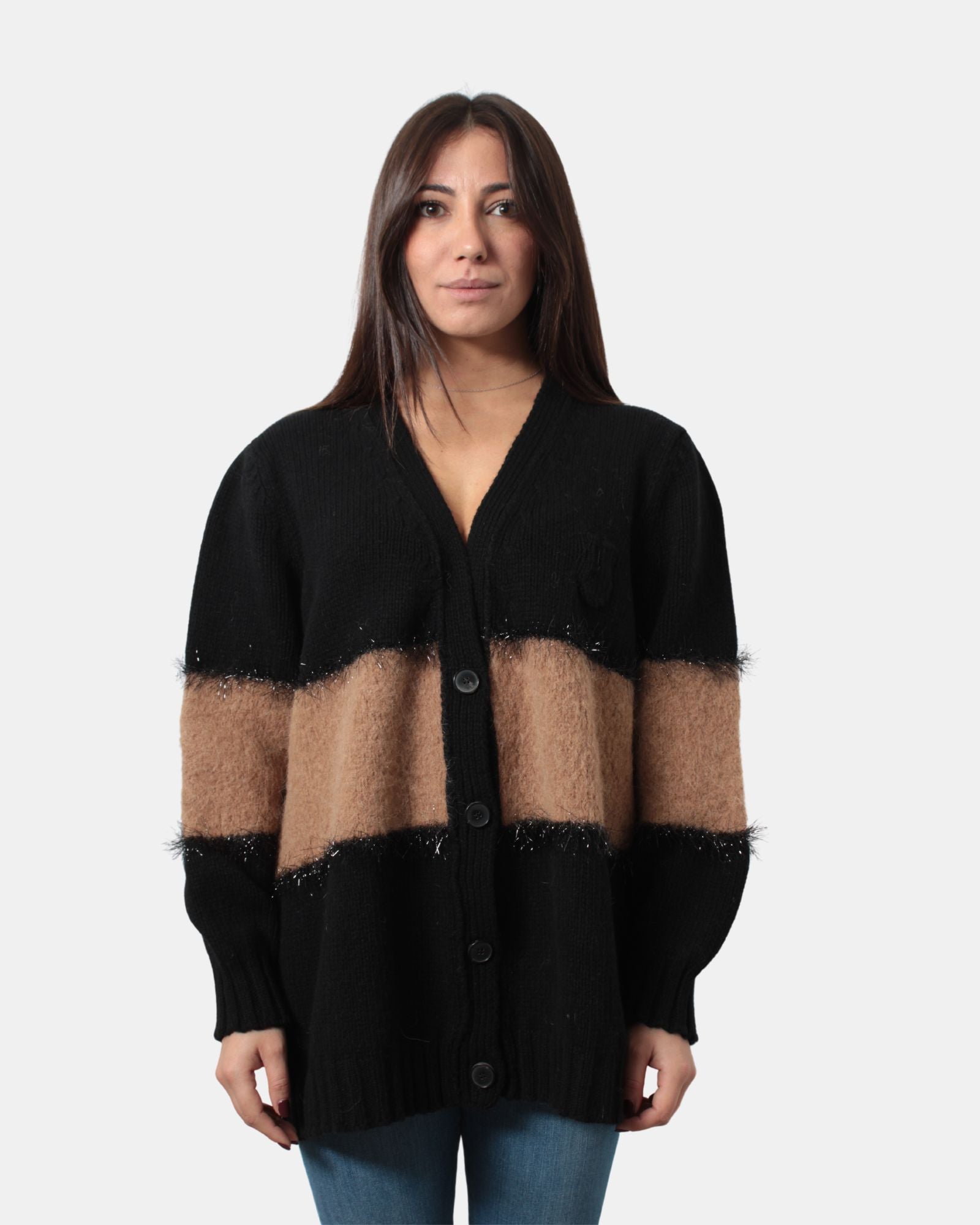 CARDIGAN Nero Solotre