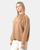 MAGLIE A GIROCOLLO Beige Solotre