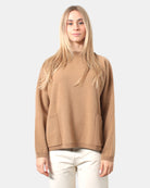 MAGLIE A GIROCOLLO Beige Solotre