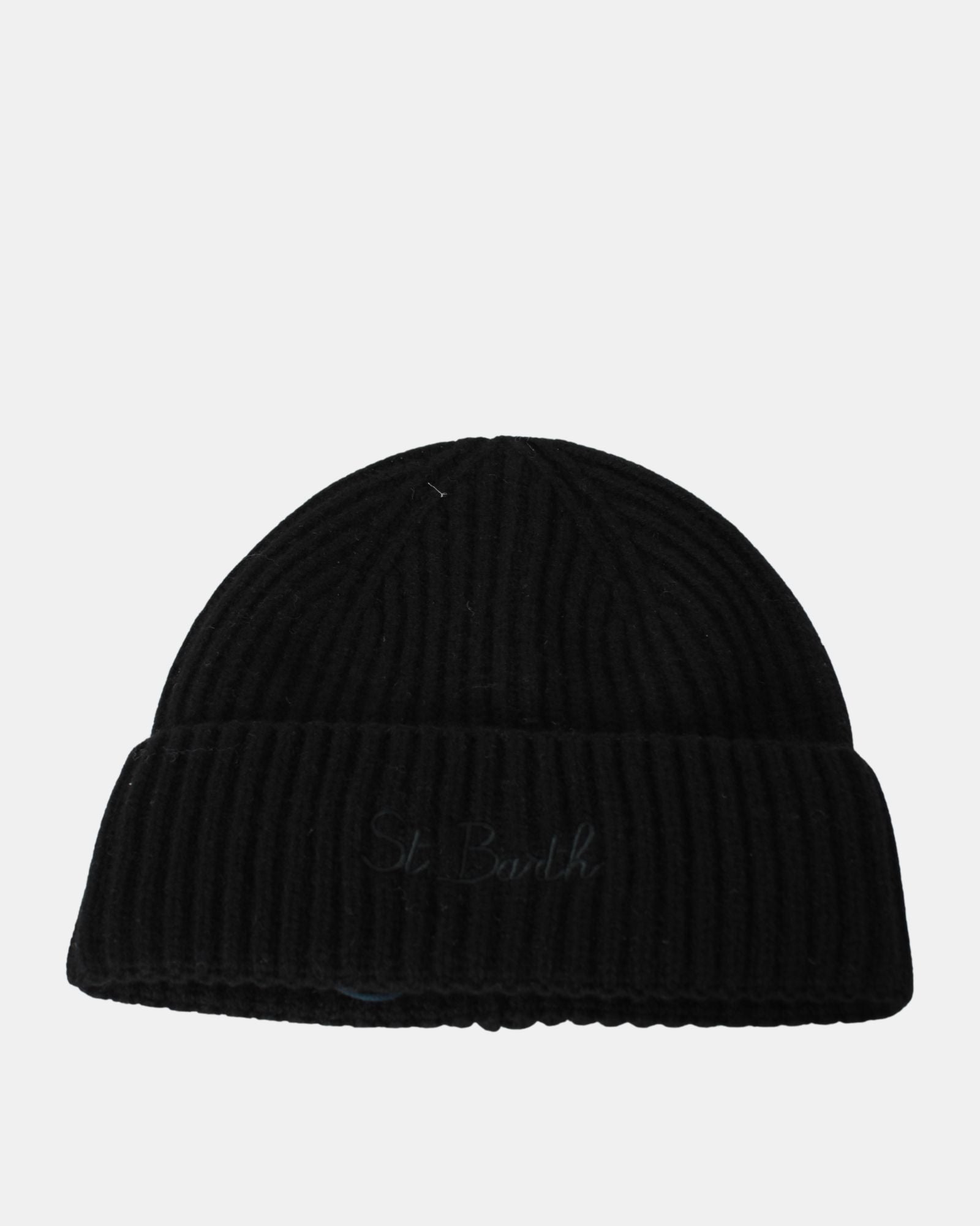 BEANIE Nero Mc2 Saint Barth