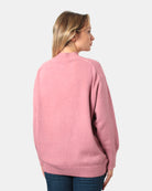 MAGLIE A GIROCOLLO Rosa Jijil