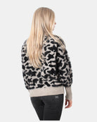 MAGLIE A GIROCOLLO Animalier Jijil