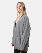 CARDIGAN Grigio Roberto Collina