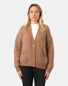 CARDIGAN Beige Roberto Collina