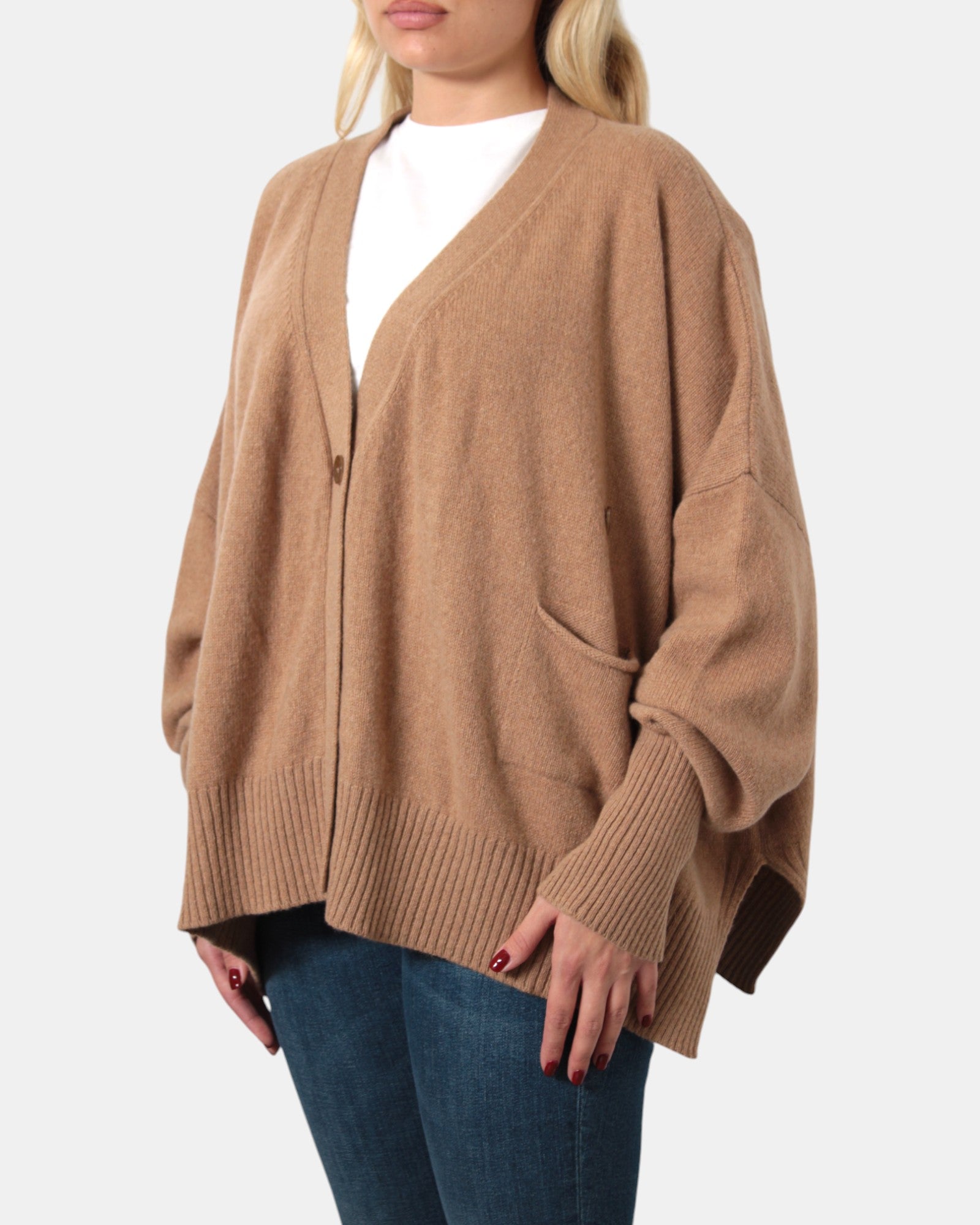 CARDIGAN Beige Daniele Fiesoli Collezione N_ø1