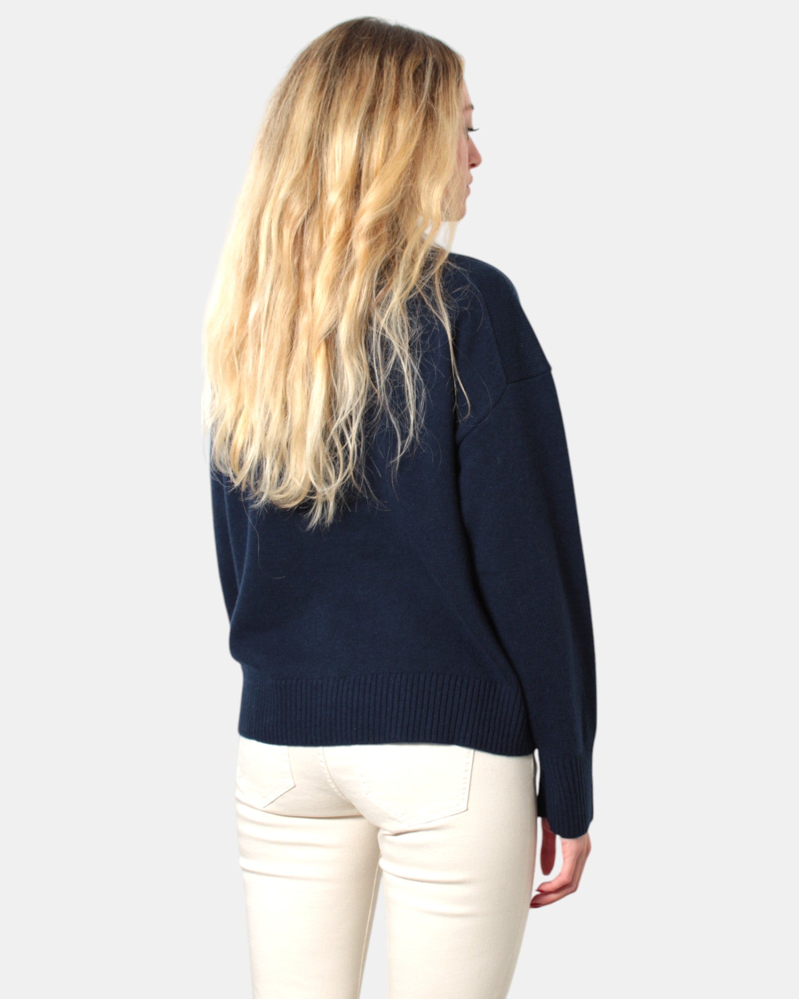 MAGLIE A DOLCEVITA Blu Absolut Cashmere