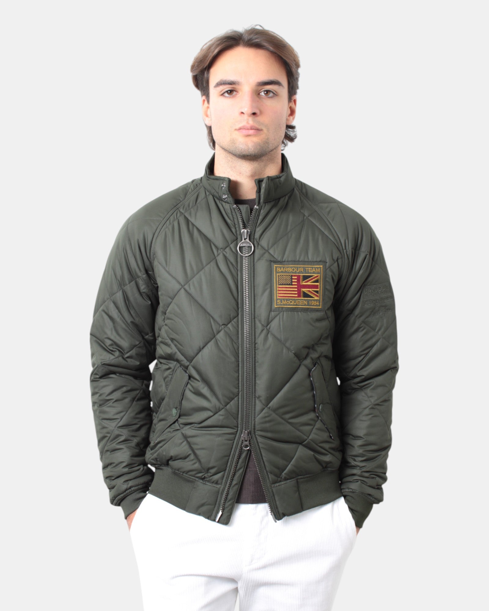 GIUBBOTTI Verde Barbour