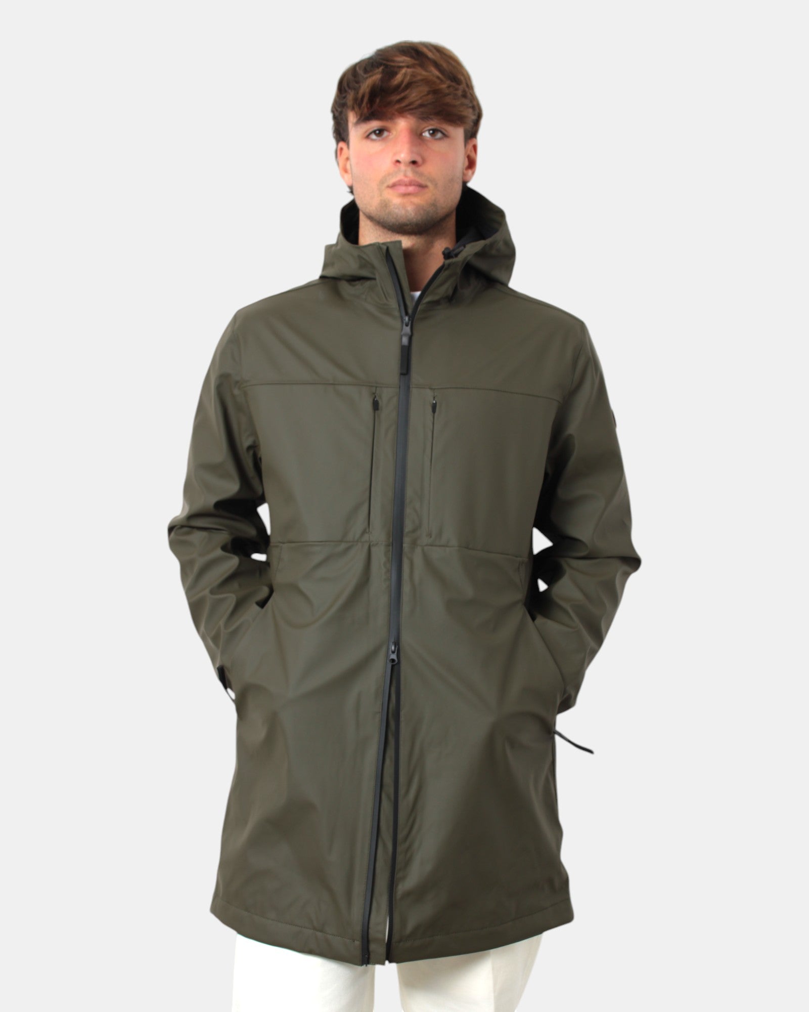 GIUBBOTTI Verde Tantä Rainwear