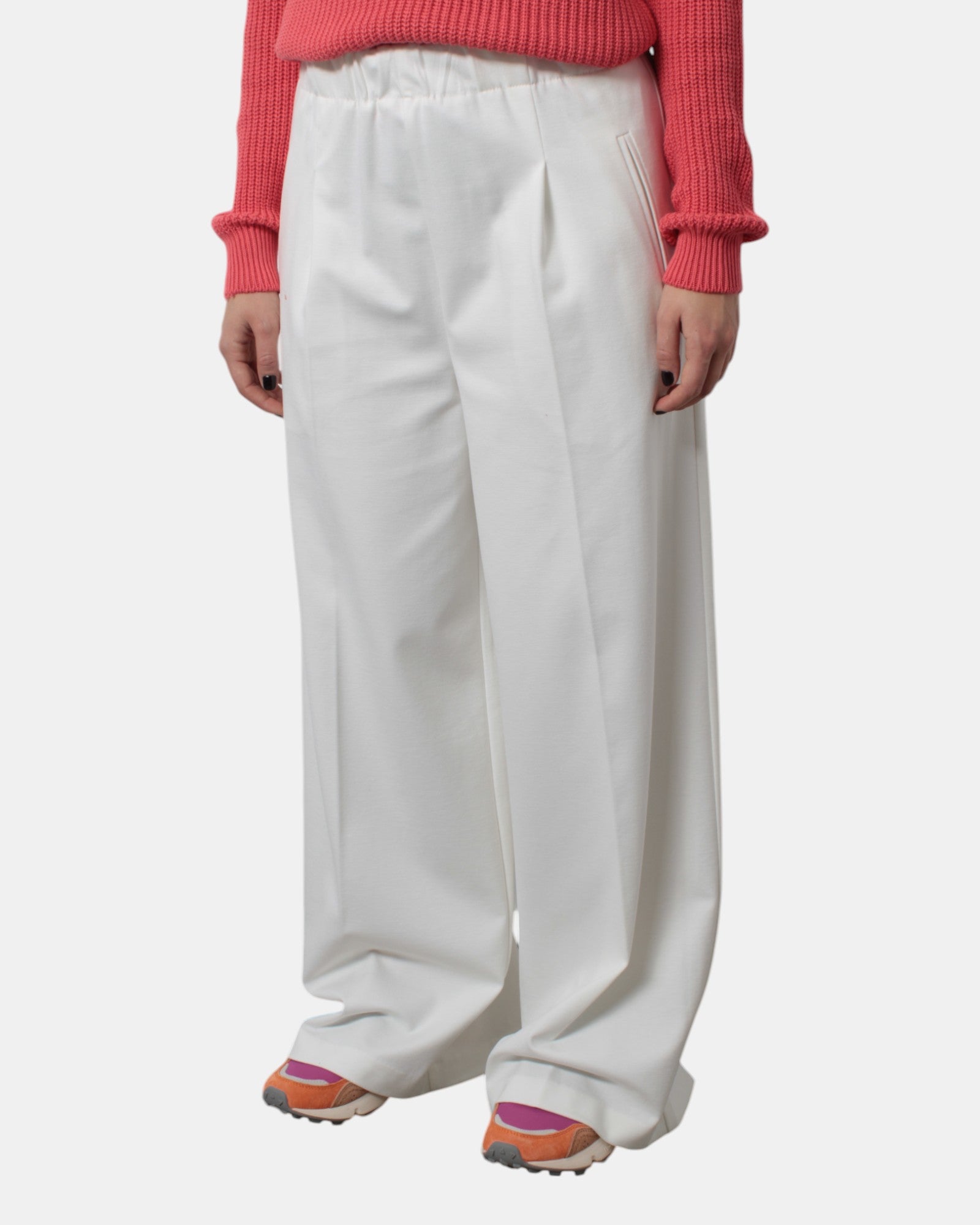 PANTALONI Bianco Solotre