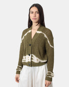 CARDIGAN Verde Roberto Collina