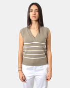 GILET Beige Max Mara Leisure