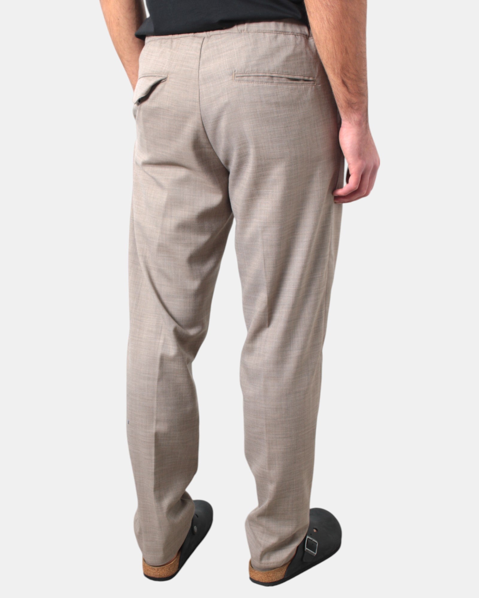 PANTALONI Beige White Sand