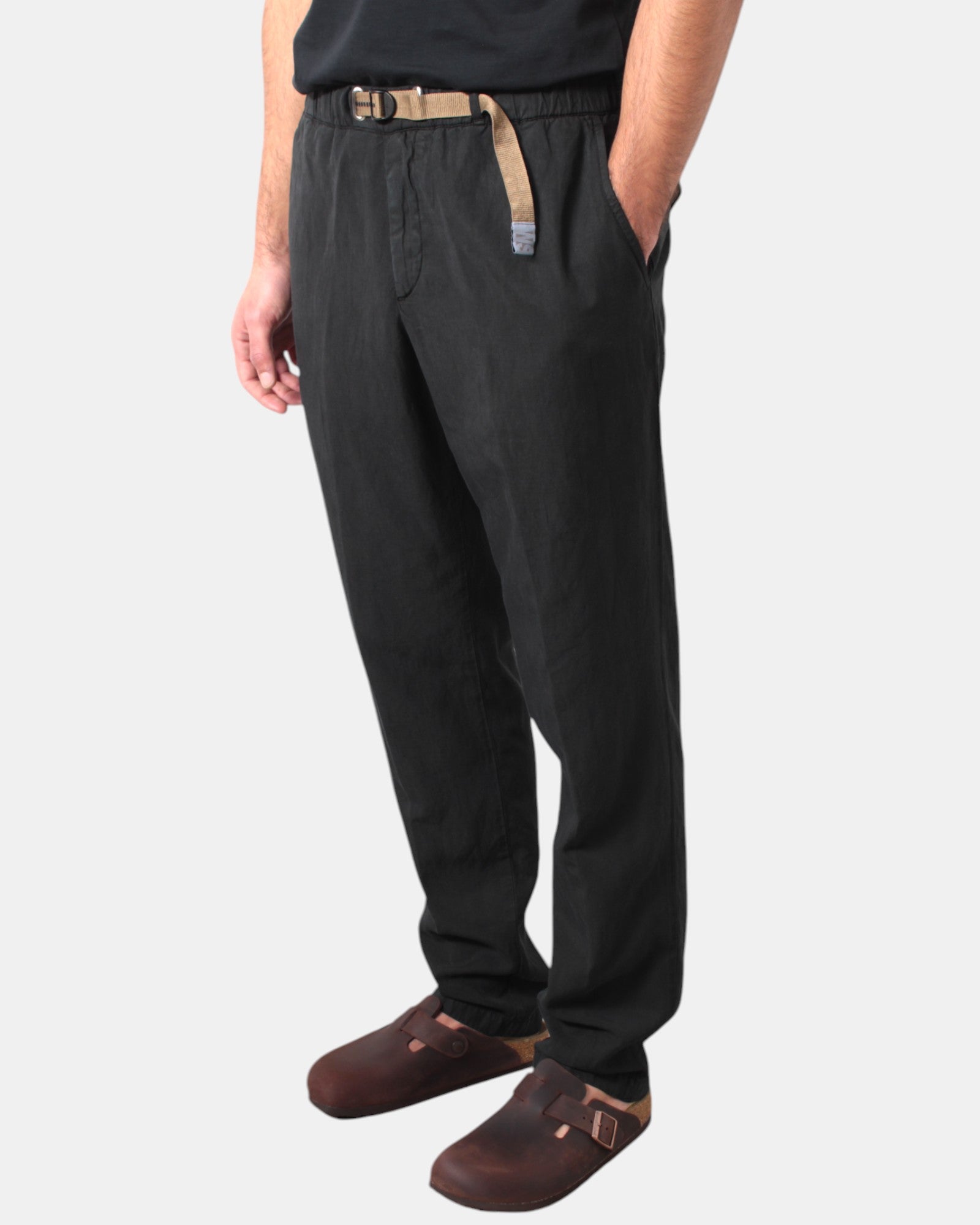 PANTALONI Nero White Sand