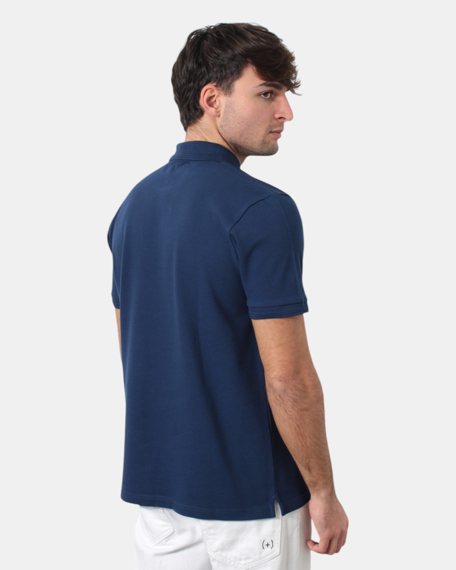 POLO A MANICA CORTA Blu Roy Roger's