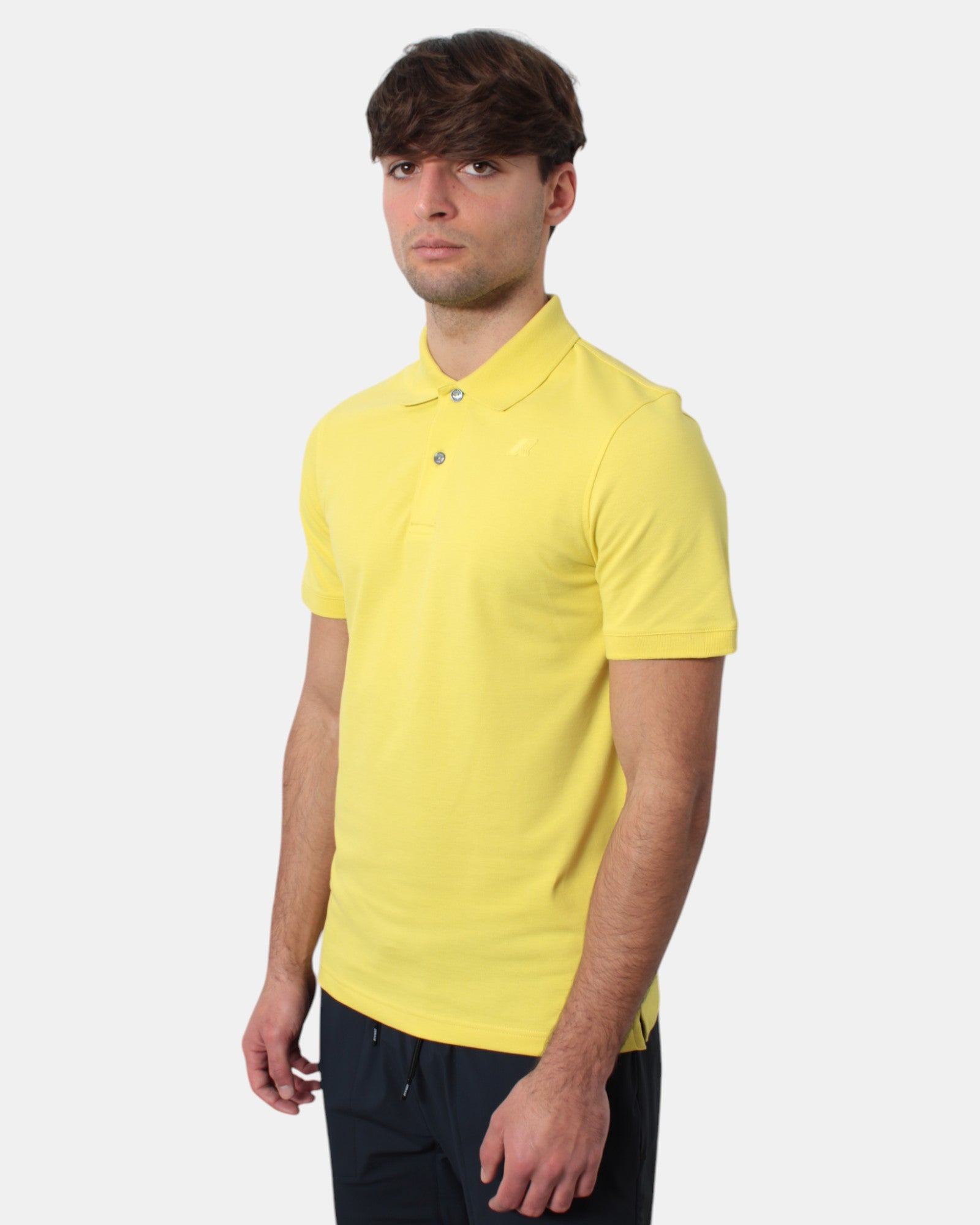 POLO A MANICA CORTA Giallo K Way