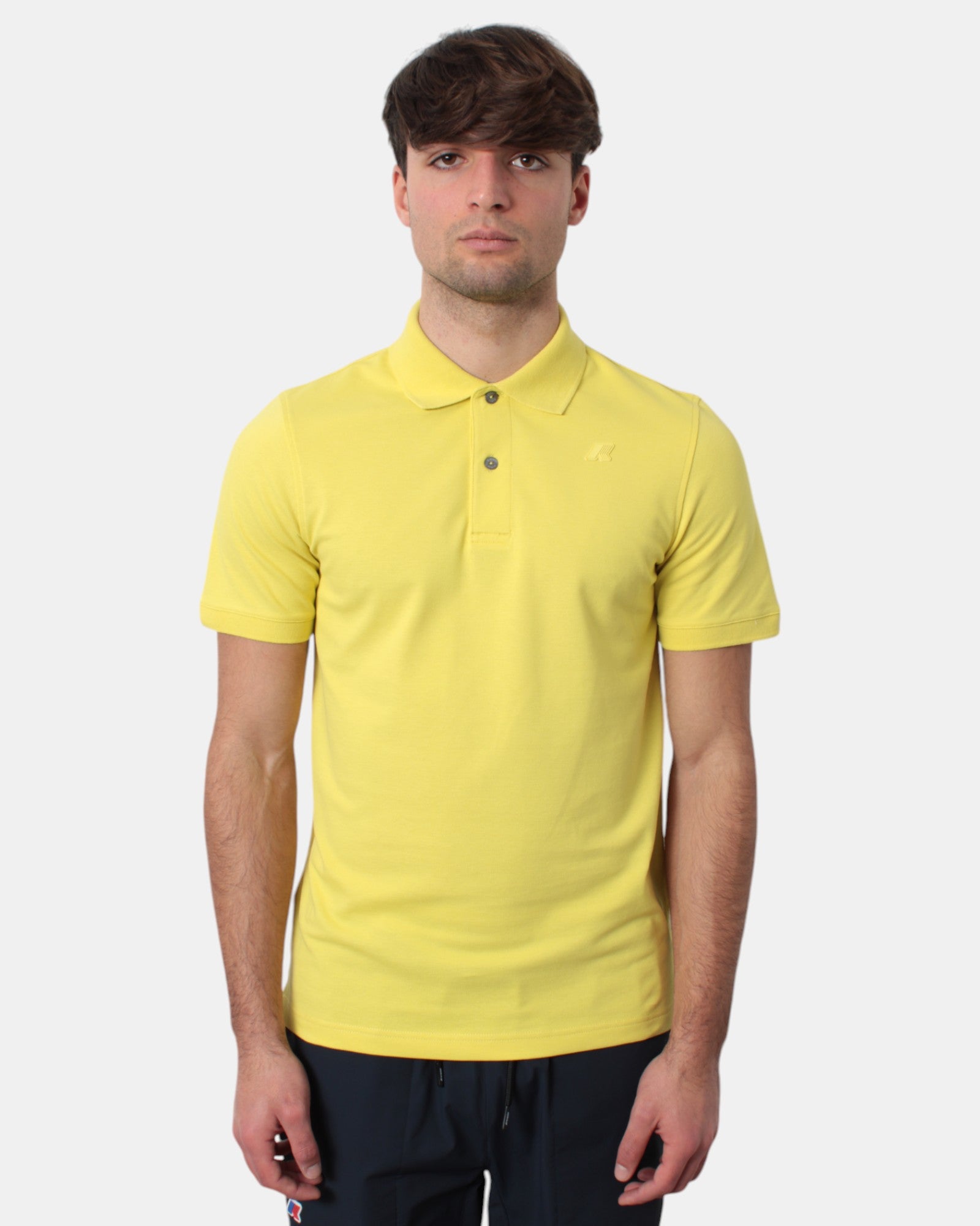 POLO A MANICA CORTA Giallo K Way