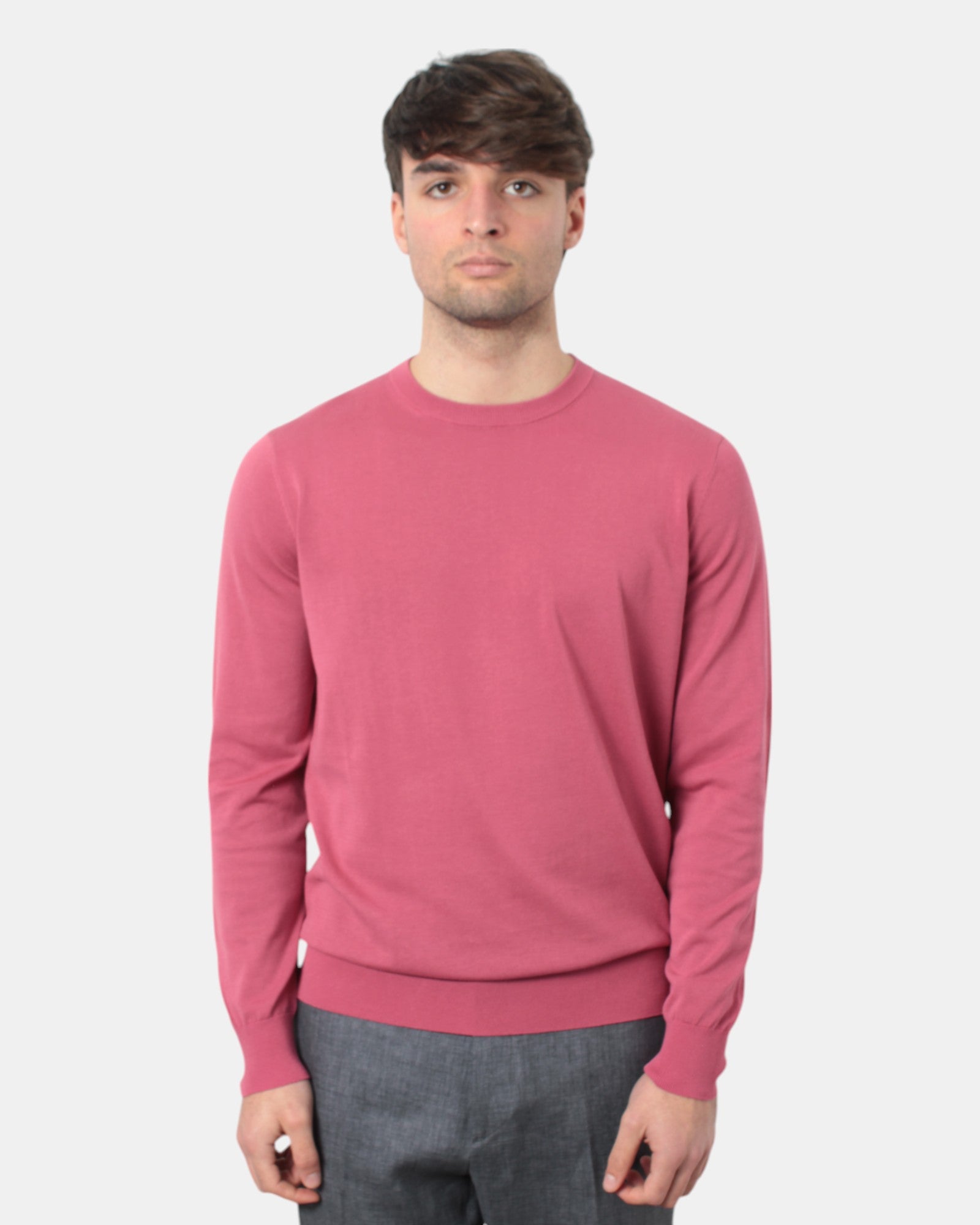 MAGLIE A GIROCOLLO Rosa Kangra