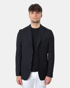 BLAZER MONOPETTO Blu Breras Milano