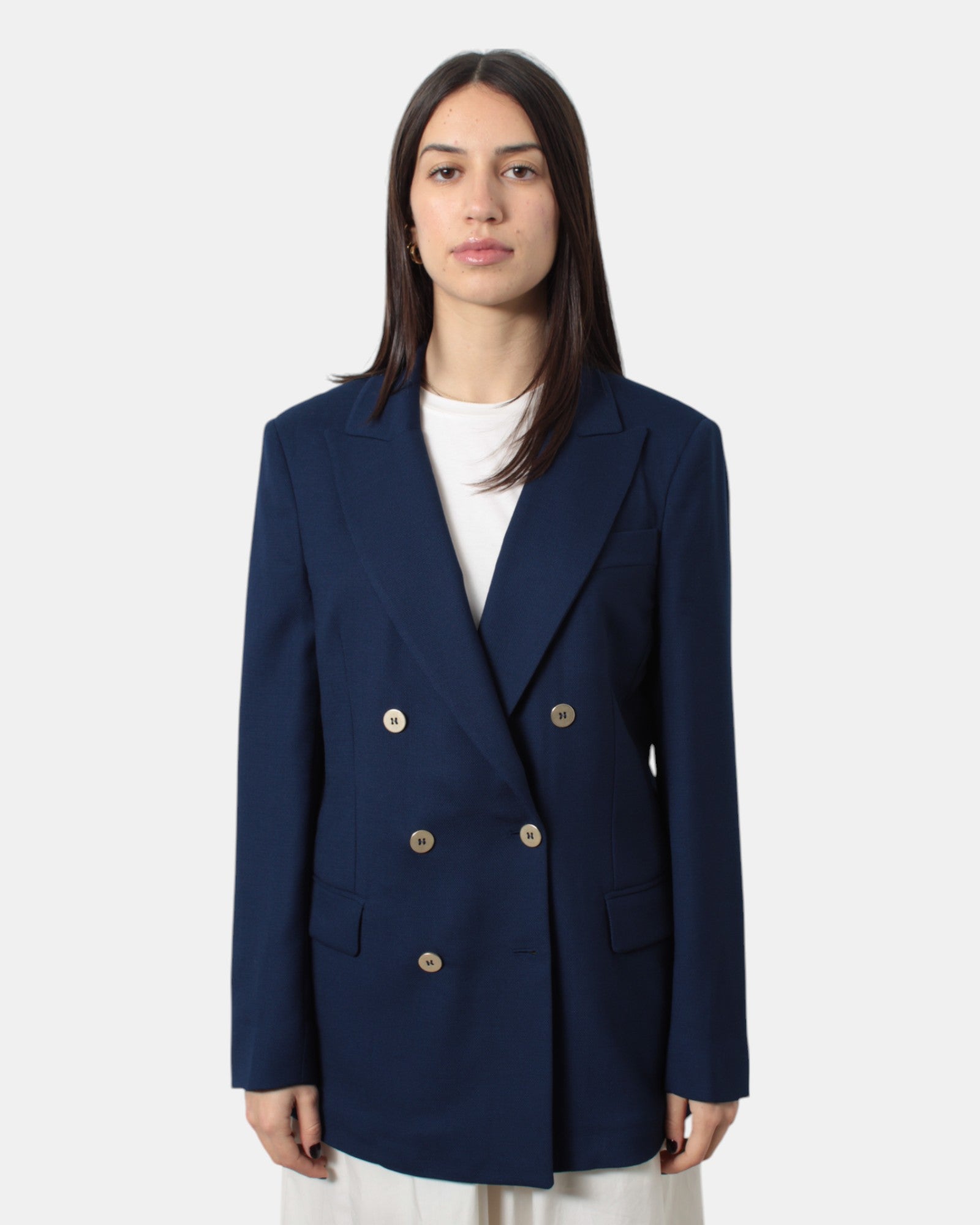 BLAZER DOPPIOPETTO Blu Breras Milano