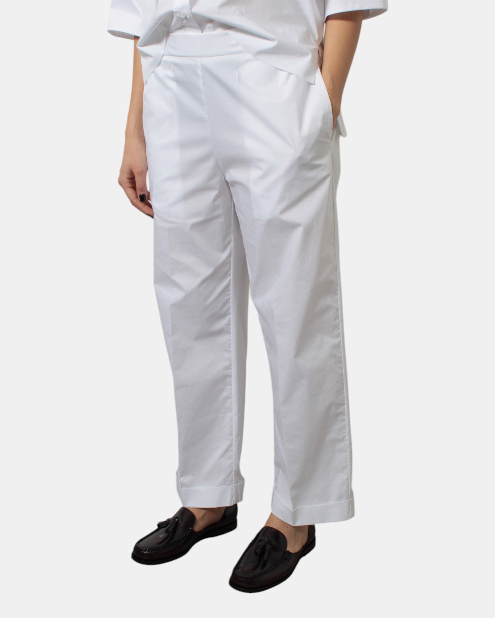 PANTALONI Bianco Meimei J