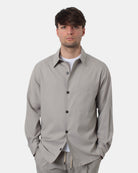 OVER SHIRT Grigio Be.able