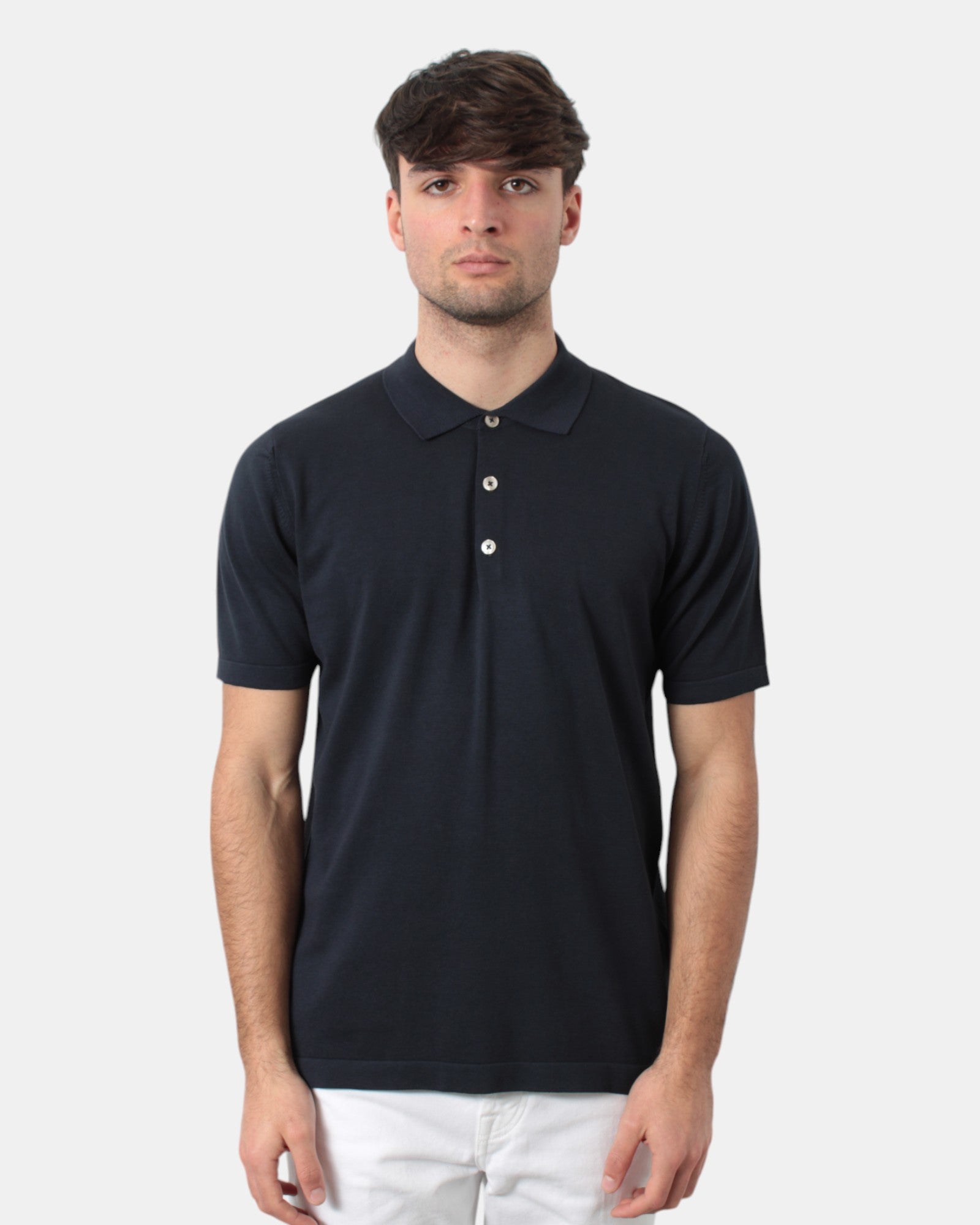 POLO A MANICA CORTA Blu Out Fit