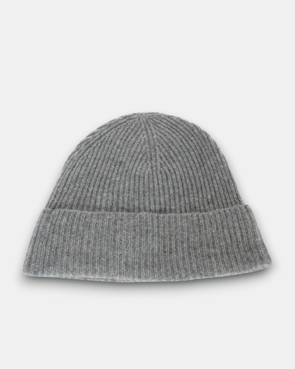 ABSOLUT CASHMERE - Beanie Grigio - 10Decimi