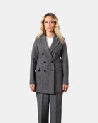 BLAZER DOPPIOPETTO CIRCOLO 1901 - GRAY - 10Decimi