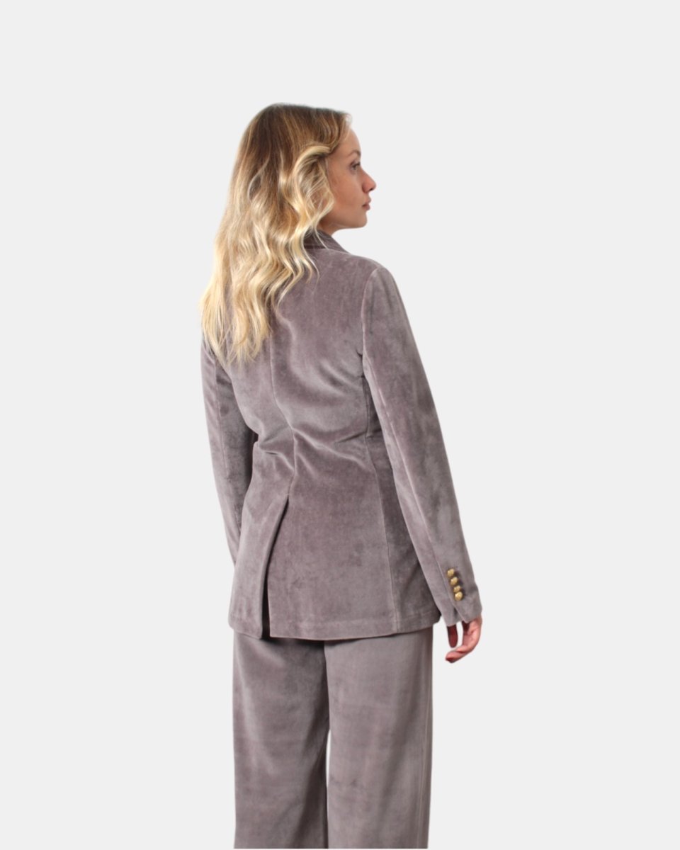 BLAZER DOPPIOPETTO CIRCOLO 1901 - SILVER - 10Decimi