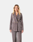 BLAZER DOPPIOPETTO CIRCOLO 1901 - SILVER - 10Decimi