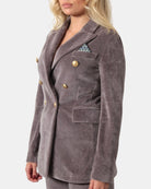 BLAZER DOPPIOPETTO CIRCOLO 1901 - SILVER - 10Decimi