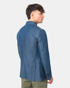 BLAZER DOPPIOPETTO GALÀ MOD. VANVITELLI - UNICO DENIM - 10Decimi