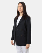 BLAZER DOPPIOPETTO MAX MARA LEISURE MOD. MARMO - 004 BLU - 10Decimi